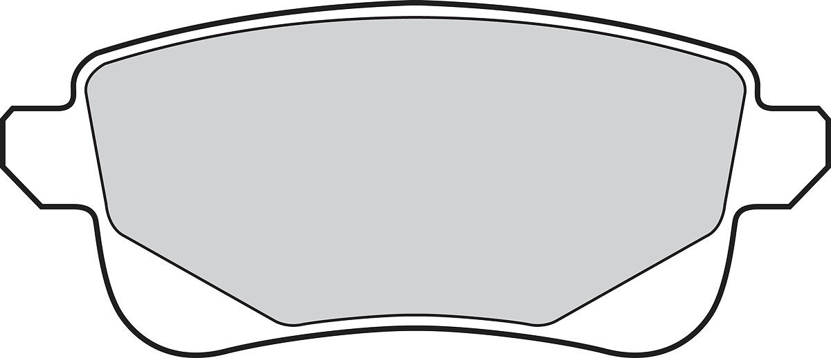 Jeu de 4 plaquettes de frein VALEO ref. 302232